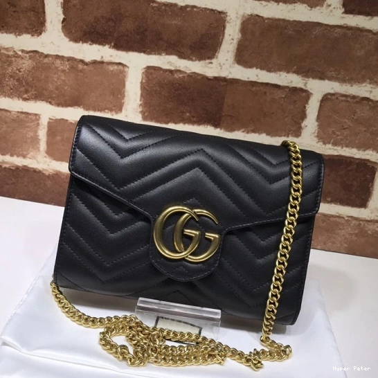 Hyper Peter GG MARMONT WALLET GUCCI CHAIN 0715